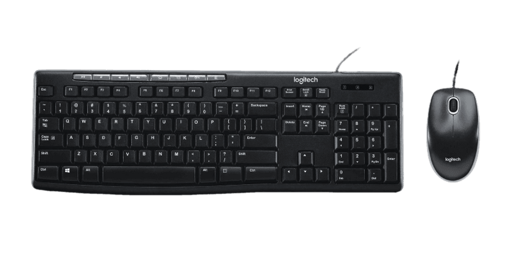 Logitech MK200 Desktop Keyboard and Mouse Combo