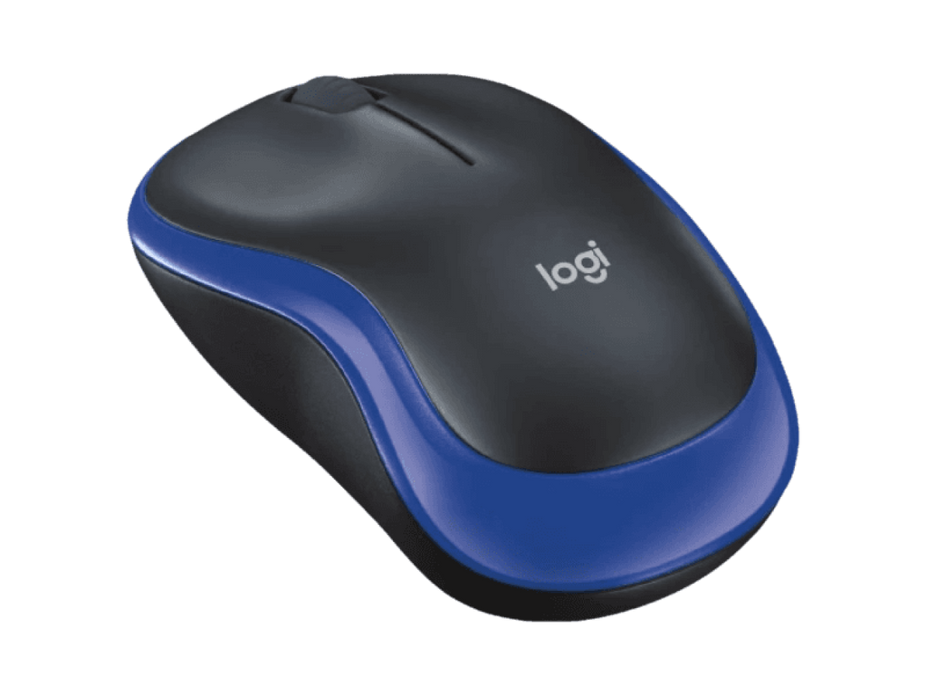 Logitech M185 Wireless Mouse (Blue)