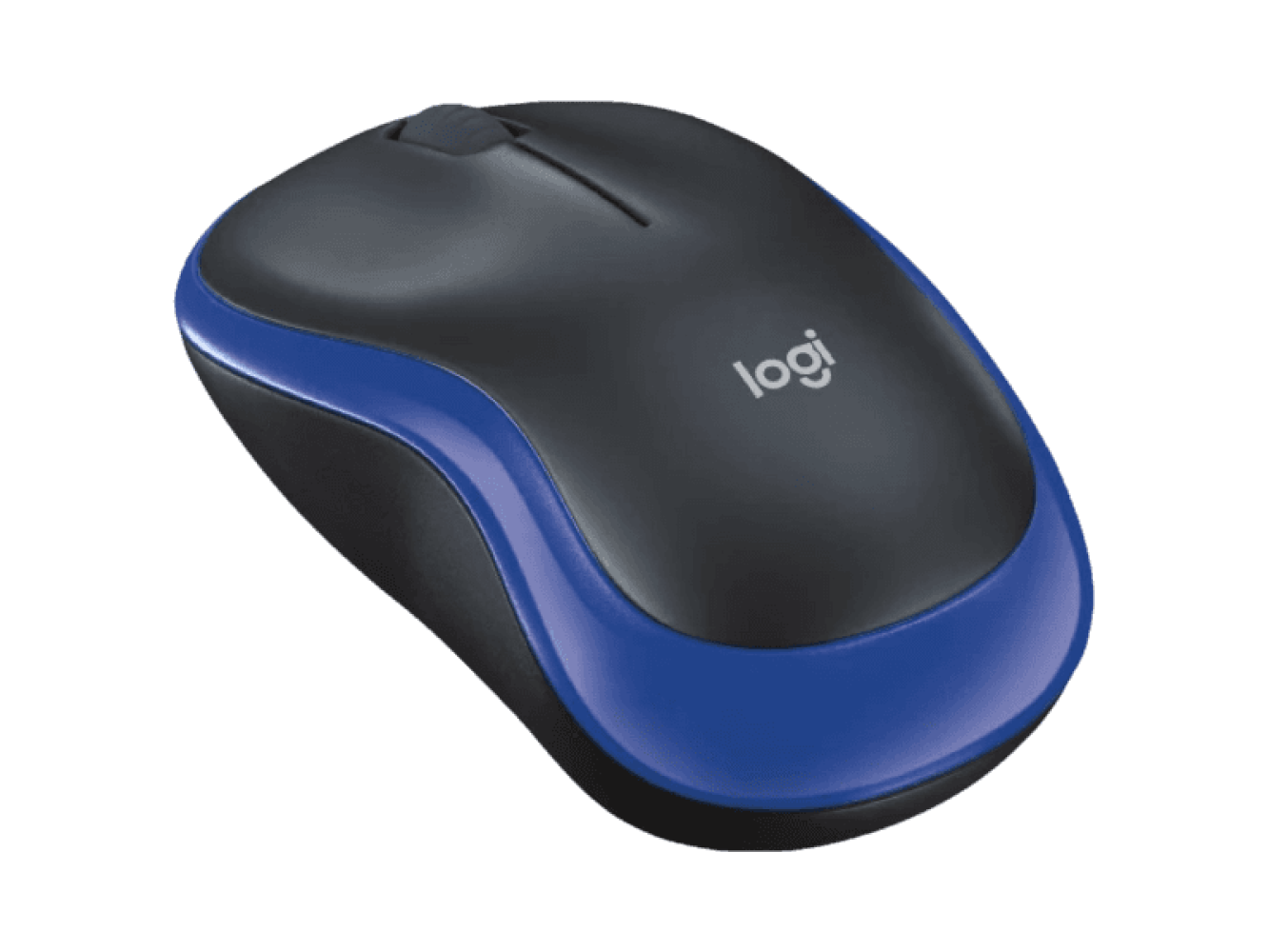 Logitech M185 Wireless Mouse (Blue)
