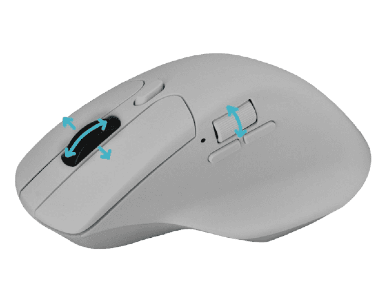 Keychron M6 Wireless Mouse (1K Polling Rate) (White)