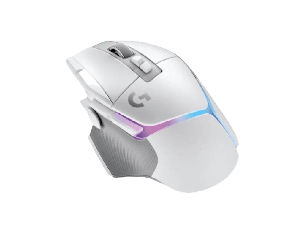 Logitech G502 X PLUS Optical Wireless Gaming Mouse (White)