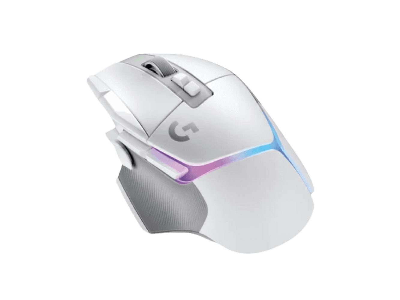 Logitech G502 X PLUS Optical Wireless Gaming Mouse (White)