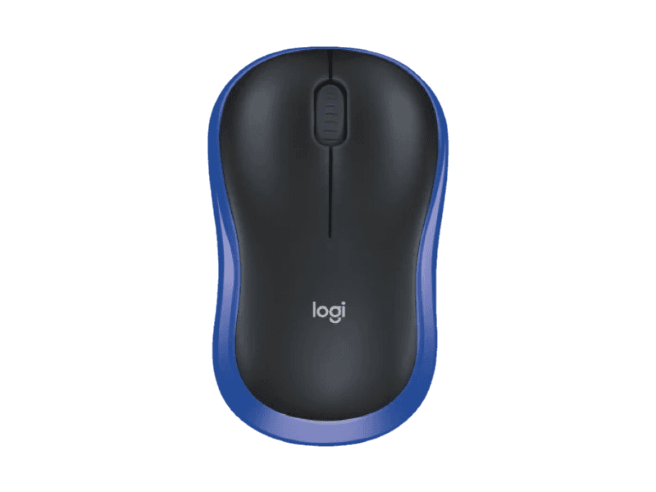 Logitech M185 Wireless Mouse (Blue)