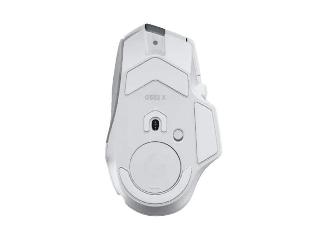 Logitech G502 X PLUS Optical Wireless Gaming Mouse (White)