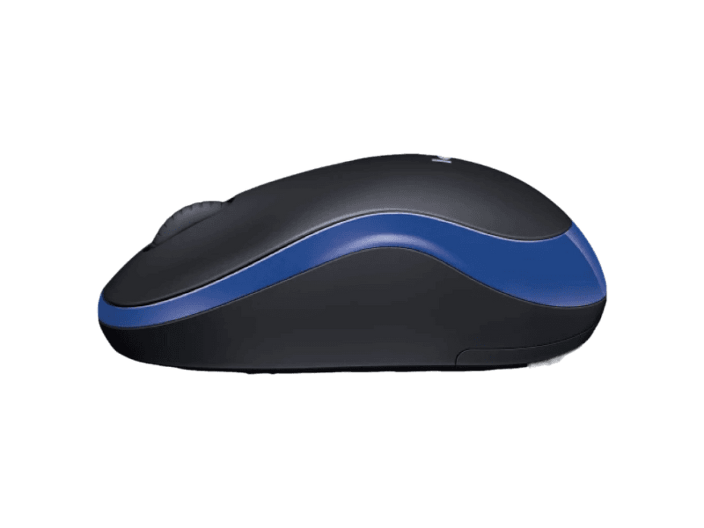 Logitech M185 Wireless Mouse (Blue)