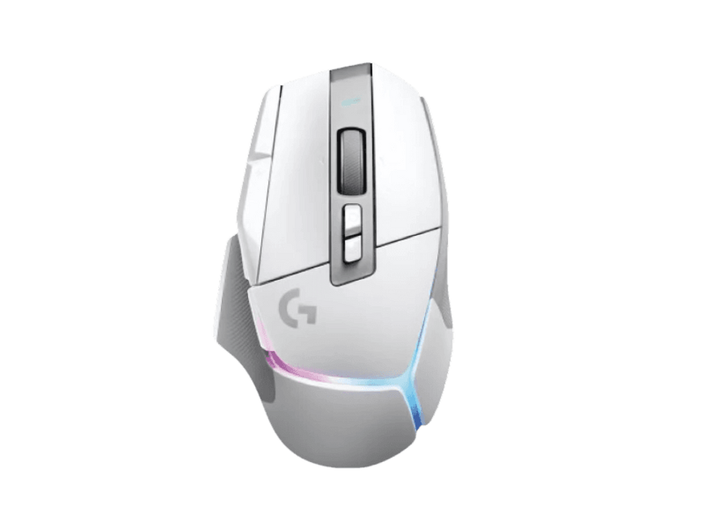 Logitech G502 X PLUS Optical Wireless Gaming Mouse (White)