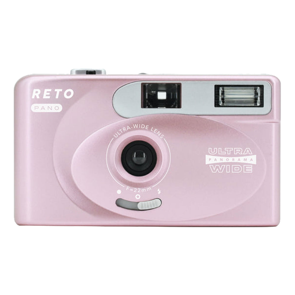 RETO PANO 35mm Film Camera Metallic Pink