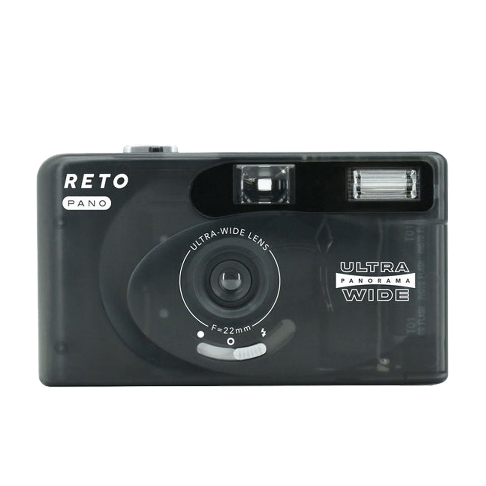 RETO PANO 35mm Film Camera Sheer Black