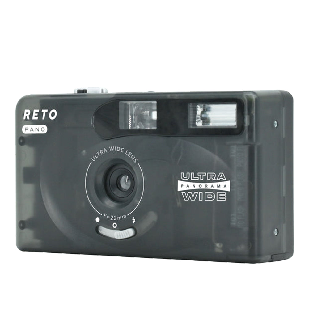 RETO PANO 35mm Film Camera Sheer Black