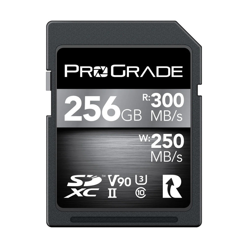 ProGrade Digital 256GB SDXC UHS-II V90 Memory Card (Iridium)