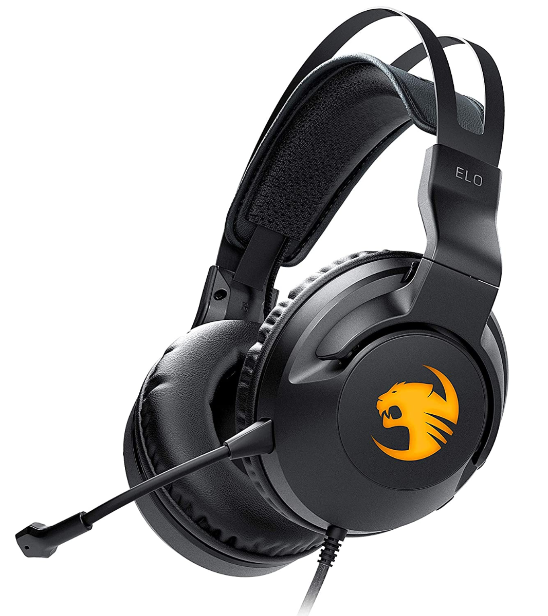 Roccat Elo 7.1 USB Surround Sound RGB Gaming Headset for PC