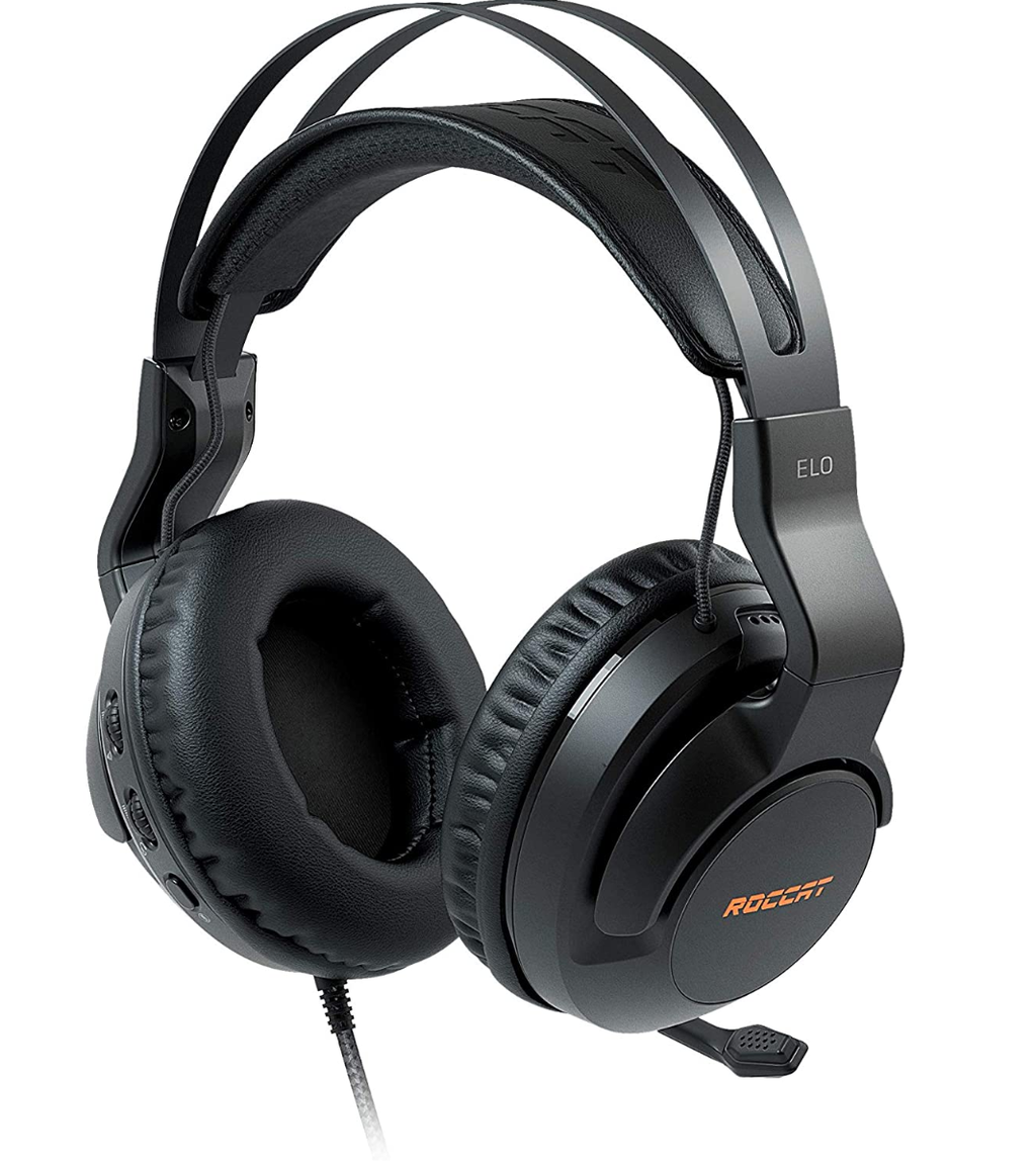 Roccat Elo 7.1 USB Surround Sound RGB Gaming Headset for PC