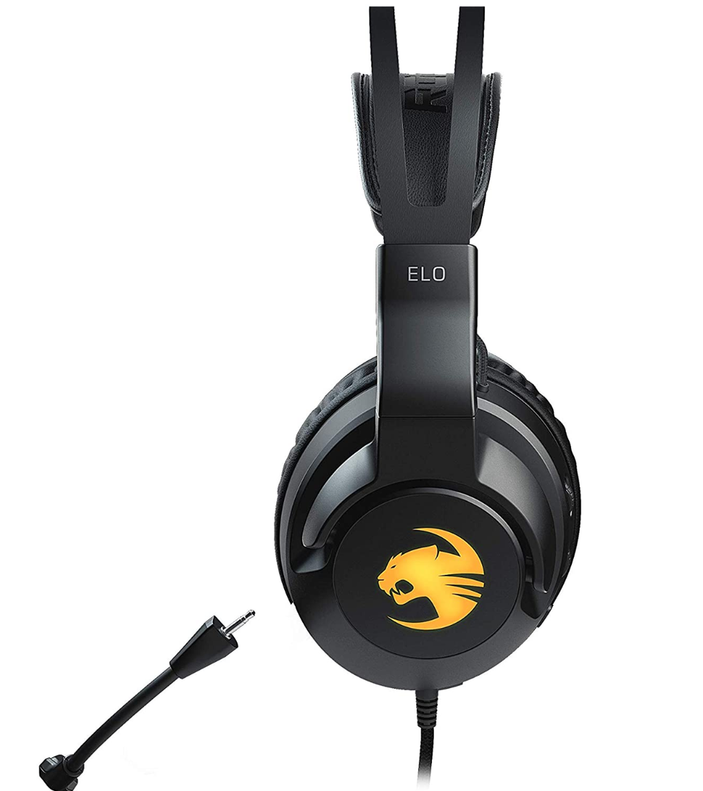 Roccat Elo 7.1 USB Surround Sound RGB Gaming Headset for PC