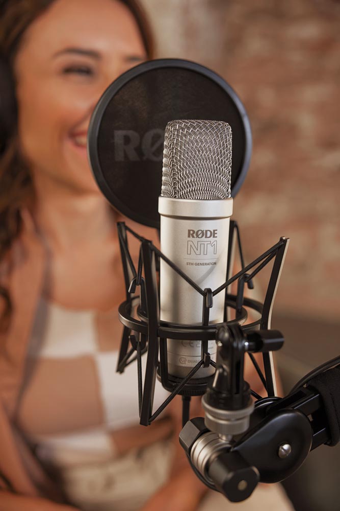 Rode NT1 5th Generation Hybrid Microphone (Silver)