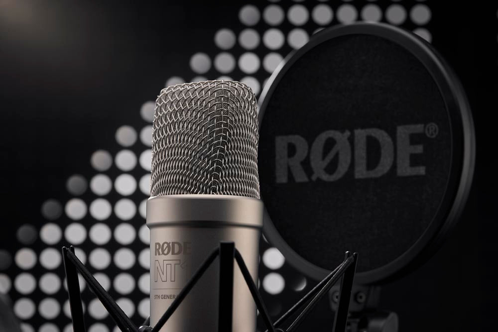 Rode NT1 5th Generation Hybrid Microphone (Silver)