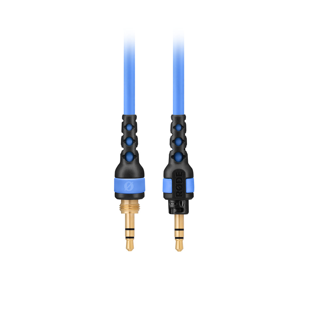 Rode 1.2m Blue Headphone Cable - 3.5mm Connection with 1/4" Adaptor