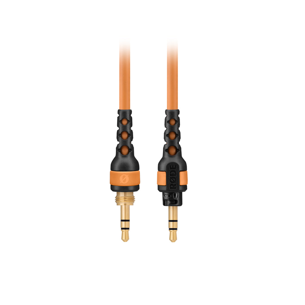 Rode 1.2m Orange Headphone Cable - 3.5mm Connection with 1/4" Adaptor