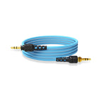 Rode 1.2m Blue Headphone Cable - 3.5mm Connection with 1/4" Adaptor