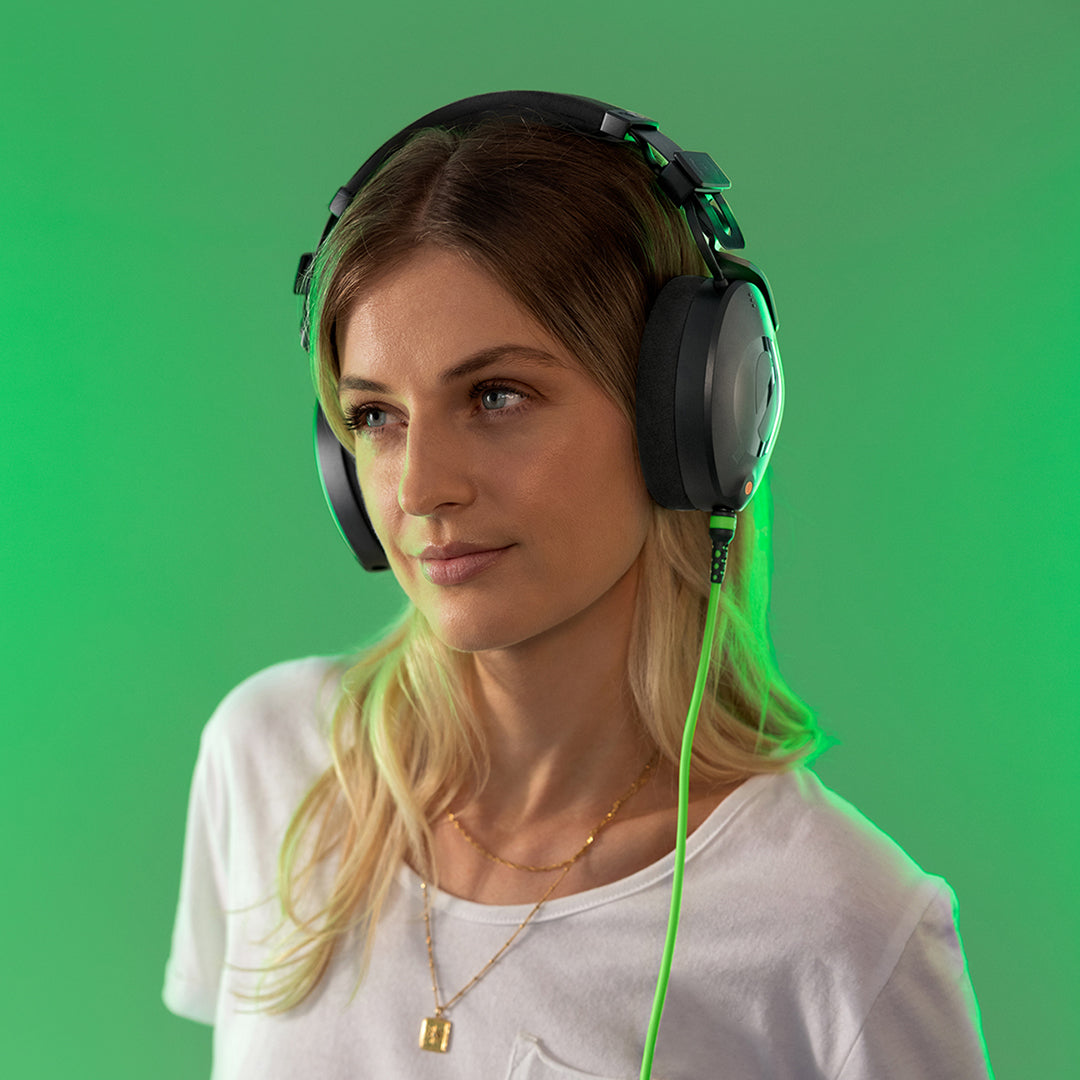 Rode 2.4m Green Headphone Cable - 3.5mm Connection with 1/4" Adaptor