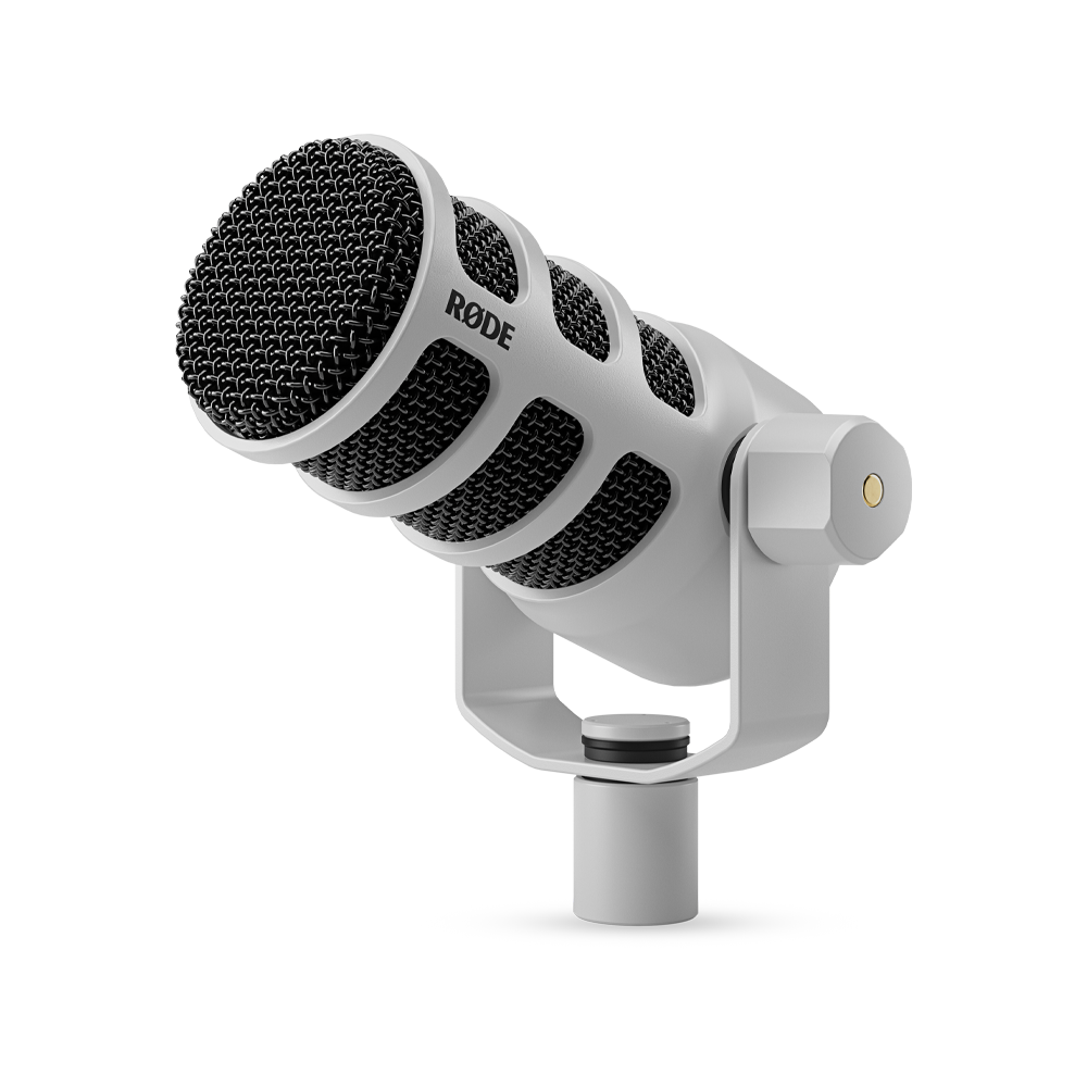 Rode PodMic USB and XLR Dynamic Broadcast Microphone - White