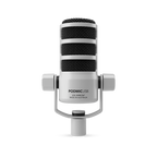Rode PodMic USB and XLR Dynamic Broadcast Microphone - White