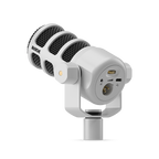 Rode PodMic USB and XLR Dynamic Broadcast Microphone - White