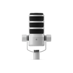 Rode PodMic USB and XLR Dynamic Broadcast Microphone - White