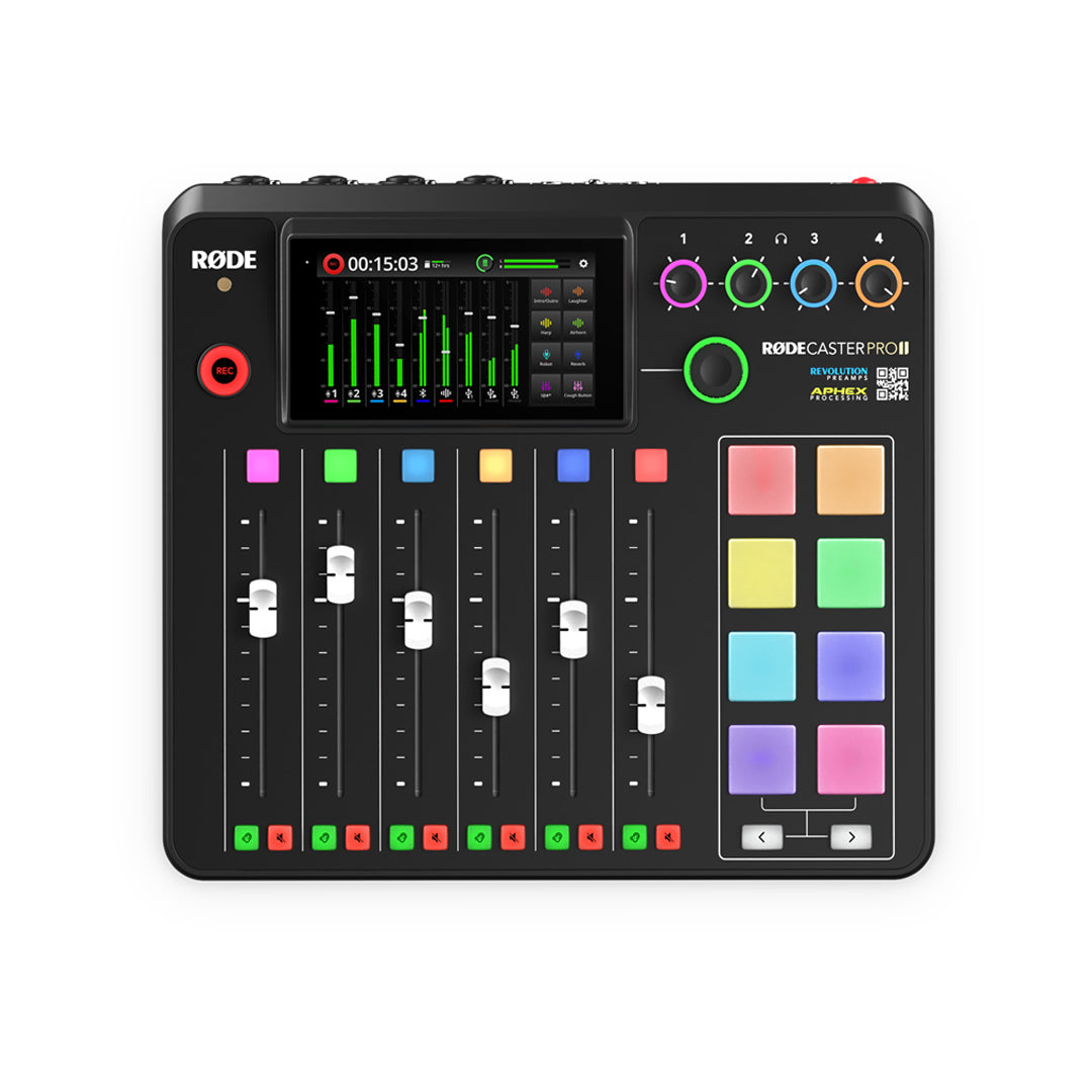 Rode RODECaster Pro II Integrated Audio Production Studio