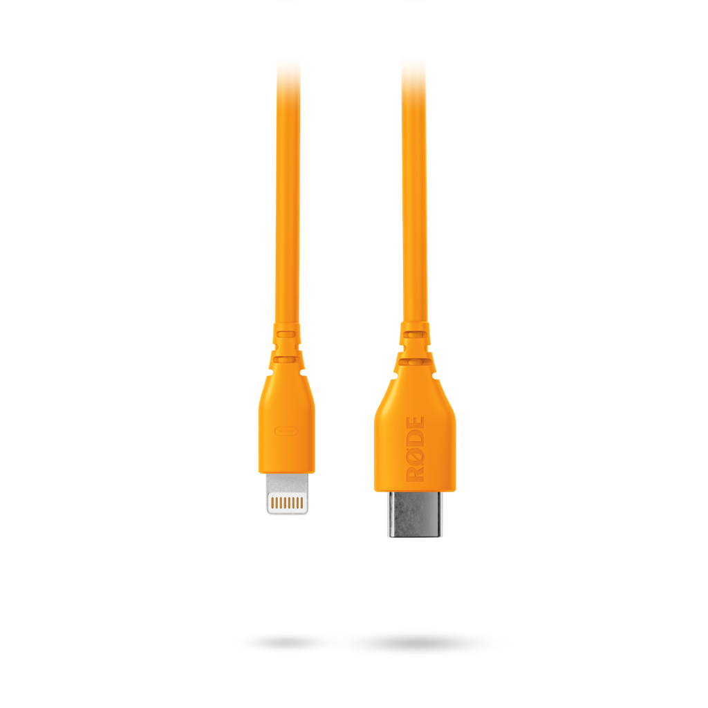 Rode SC21 Orange 30cm USB-C to Lightning Cable