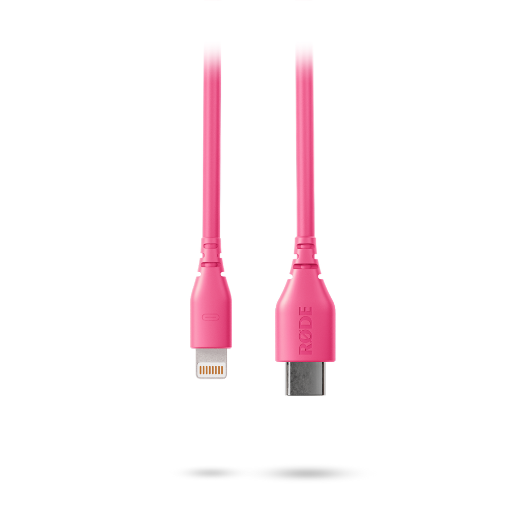 Rode SC21 Pink 30cm USB-C to Lightning Cable