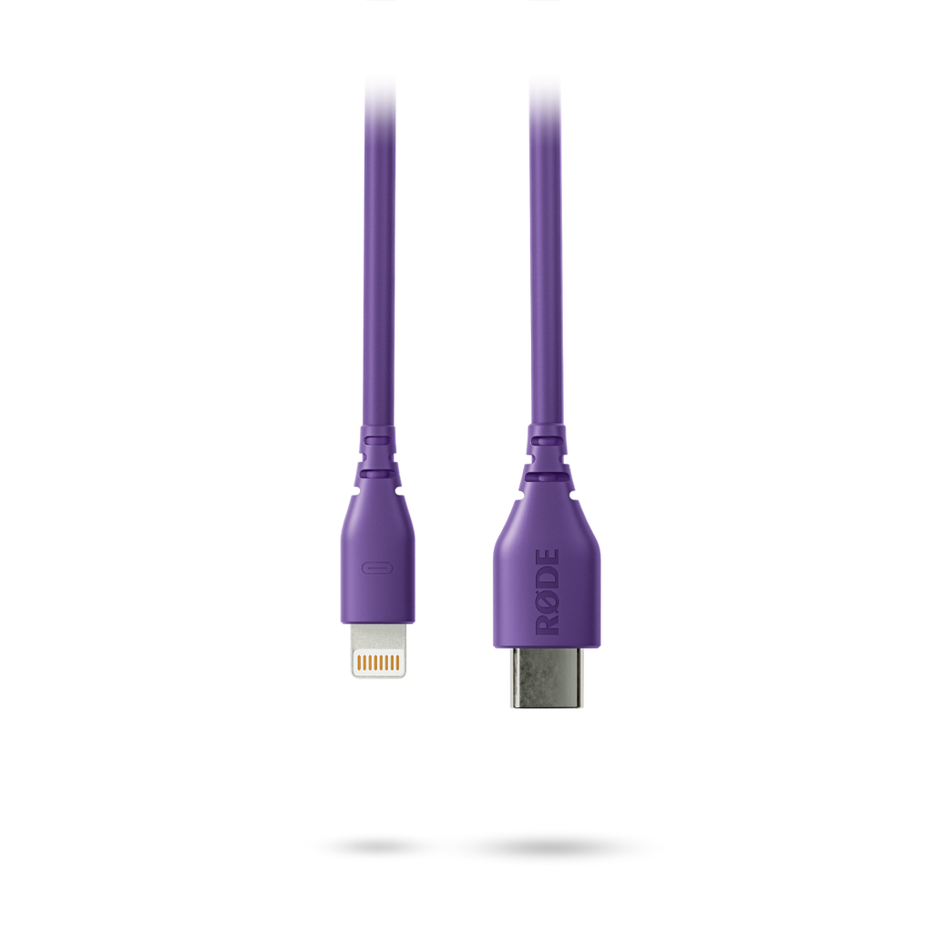Rode SC21 Purple 30cm USB-C to Lightning Cable