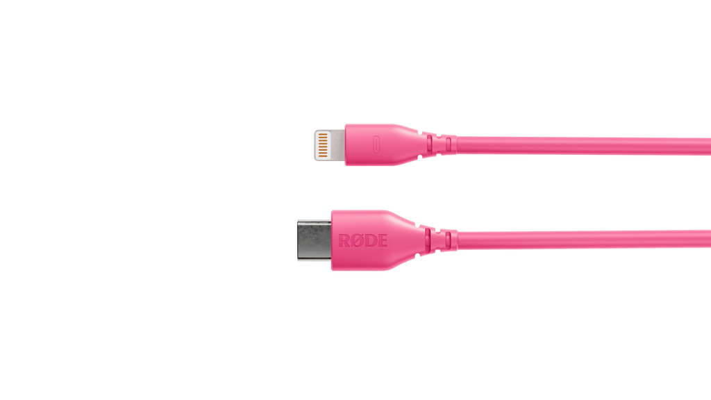 Rode SC21 Pink 30cm USB-C to Lightning Cable