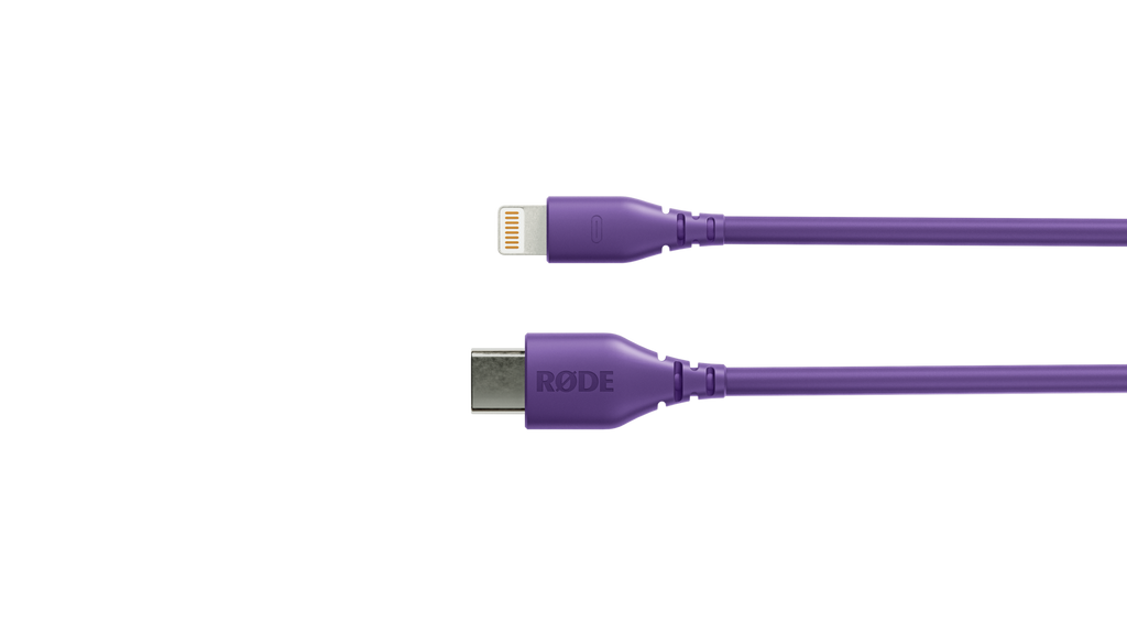 Rode SC21 Purple 30cm USB-C to Lightning Cable