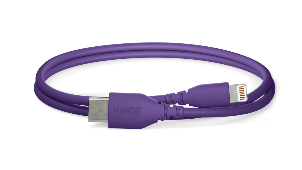 Rode SC21 Purple 30cm USB-C to Lightning Cable