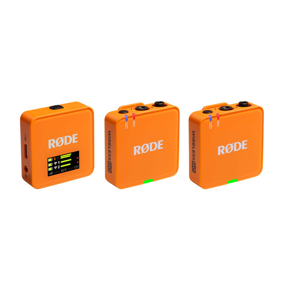 Rode Wireless GO (Gen 3) - Orange