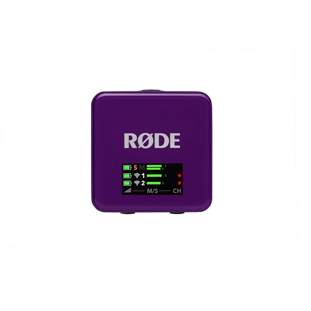 Open Box Rode Wireless GO (Gen 3) - Purple