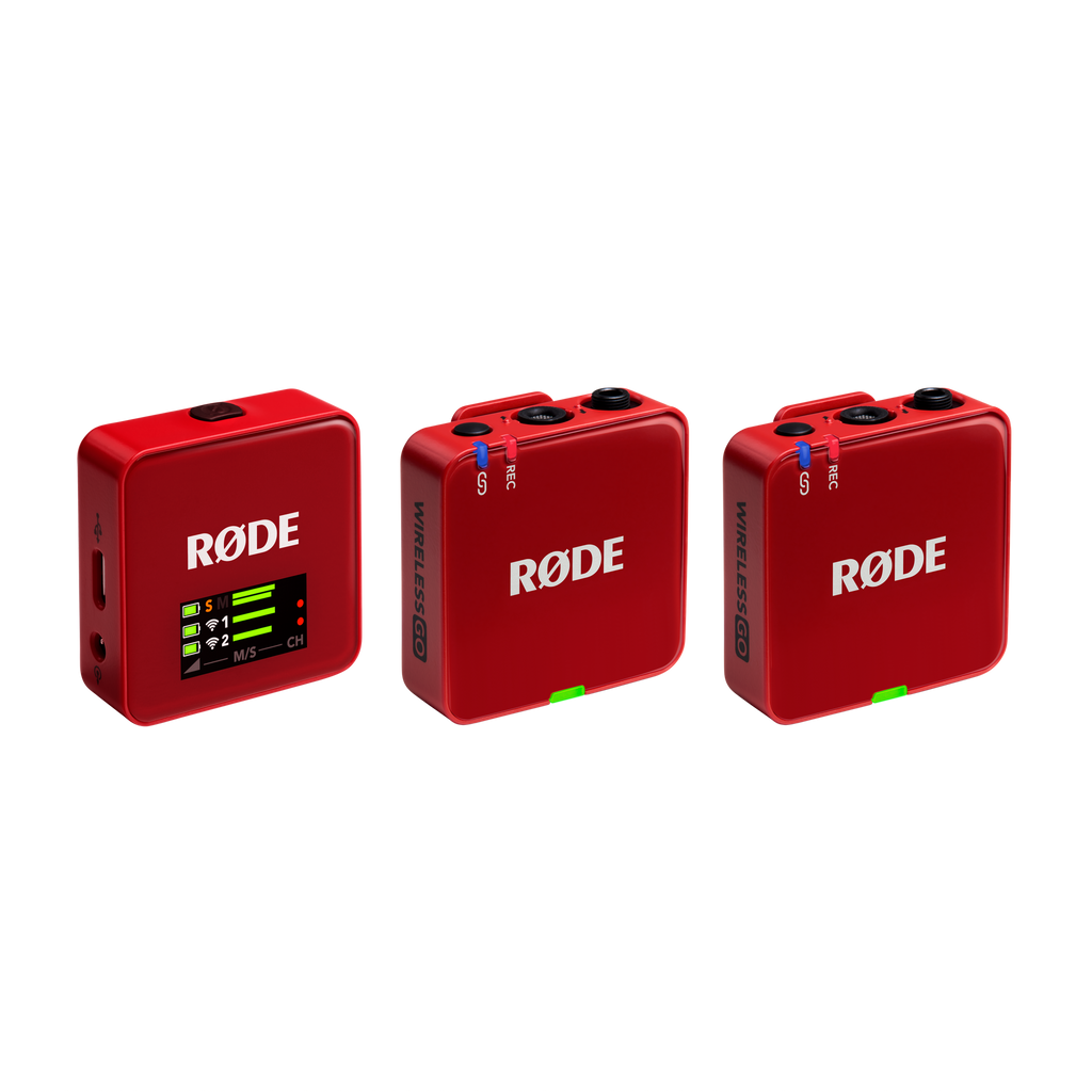 Rode Wireless GO (Gen 3) - Red