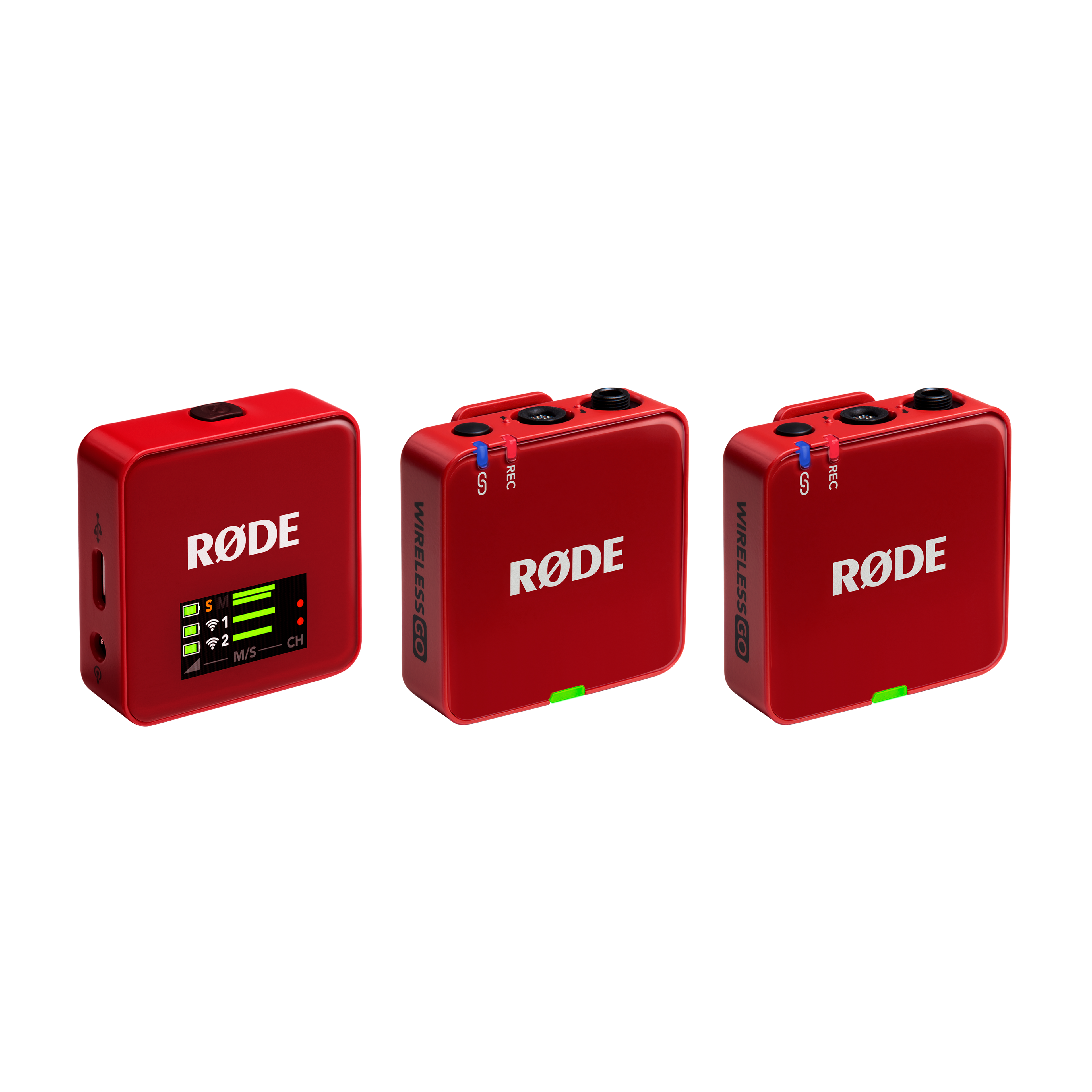 Rode Wireless GO (Gen 3) - Red