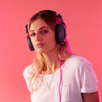 Rode 2.4m Pink Headphone Cable - 3.5mm Connection with 1/4" Adaptor