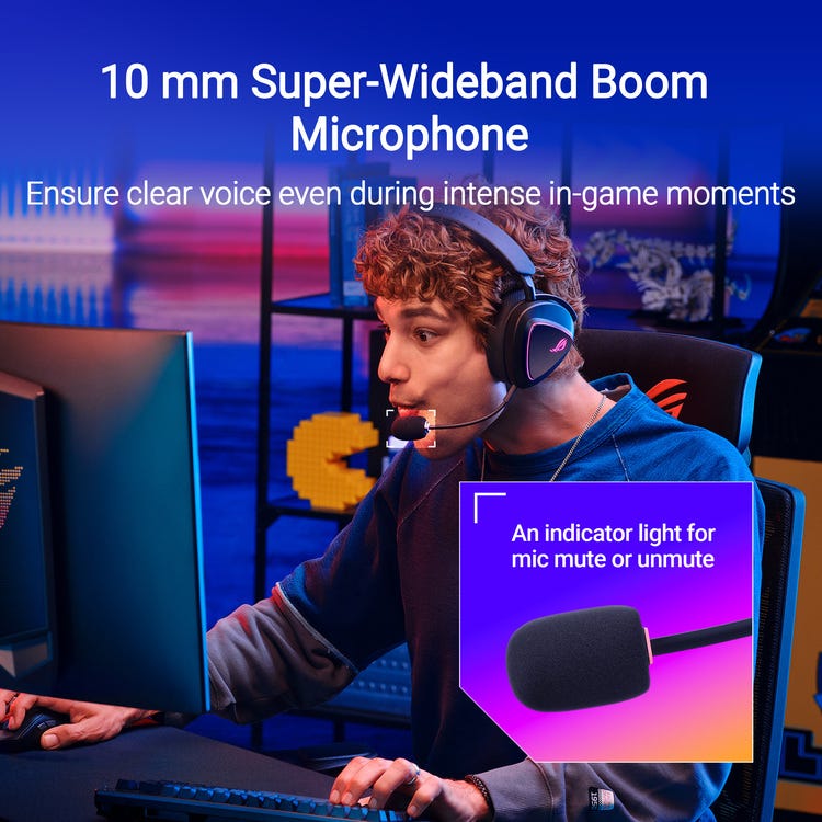 ASUS ROG Delta II Tri-Mode Wireless Gaming Headset