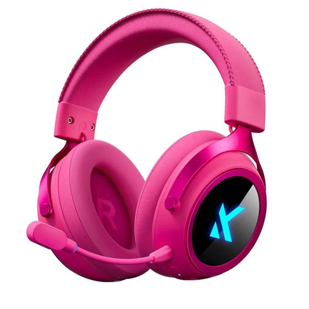 MCHOSE X9 Wireless Gaming Headset (Rose Red)