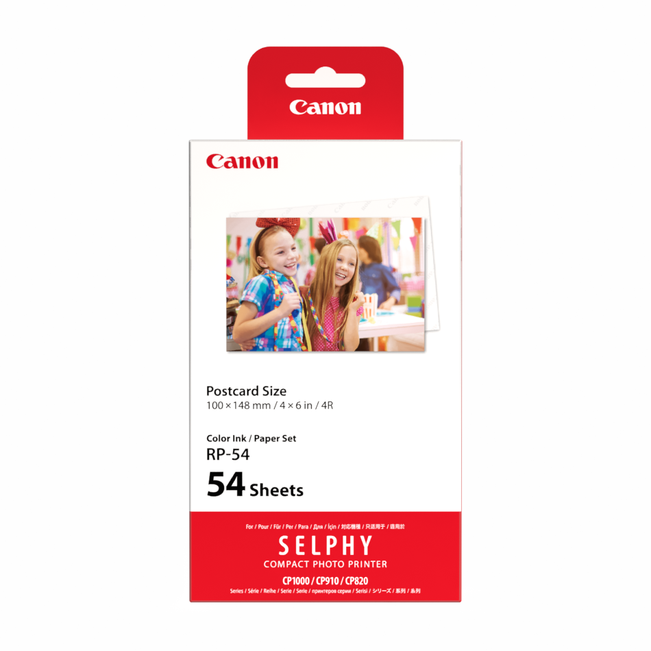 Canon RP54 Ink & Paper Kit for Selphy CP1000