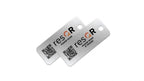 resQR Aluminium Tag Pack (2 x Lost Item Recovery Scratch Resistant Key/Bag Tags)