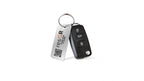 resQR Aluminium Tag Pack (2 x Lost Item Recovery Scratch Resistant Key/Bag Tags)