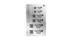 resQR Sticker Pack (6 x Lost Item Recovery Heavy Duty Stickers / 3 Sizes)