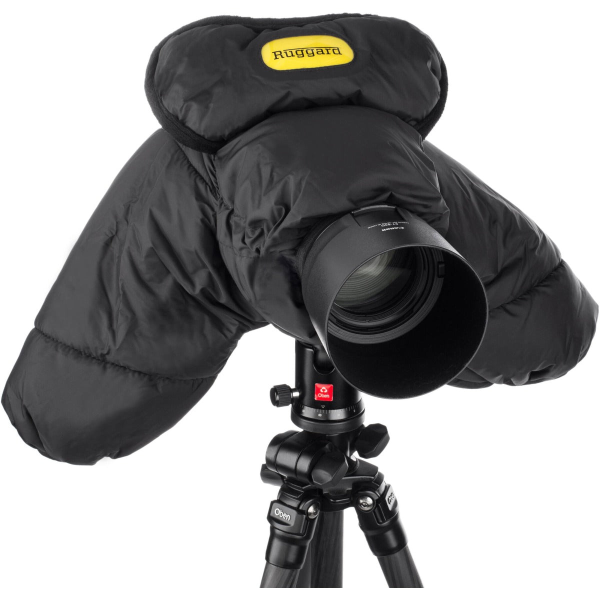 Ruggard DSLR Parka Cold and Rain Protector for Cameras and Camcorders  - Black