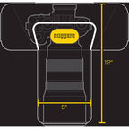 Ruggard DSLR Parka Cold and Rain Protector for Cameras and Camcorders  - Black