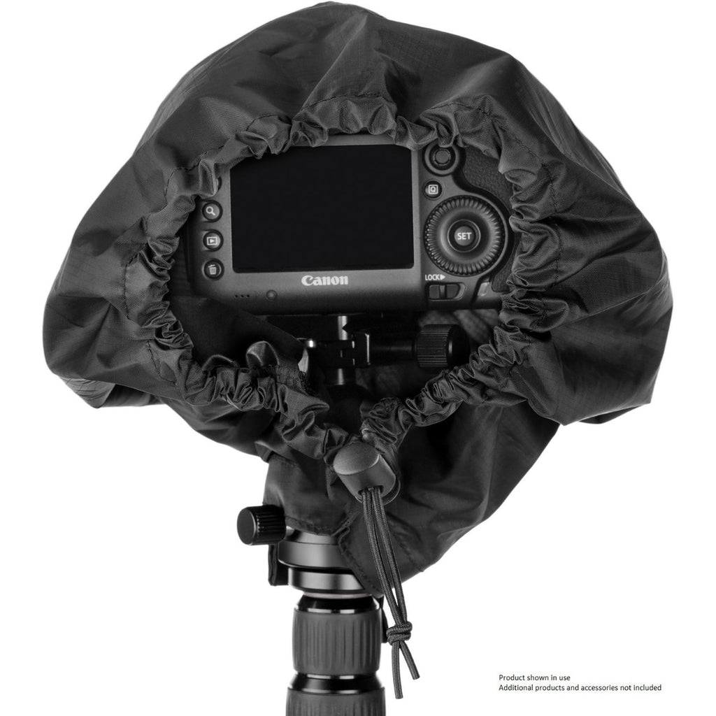 Ruggard Fabric Rain Cover 14" Small for Lens up to 14" Long Black