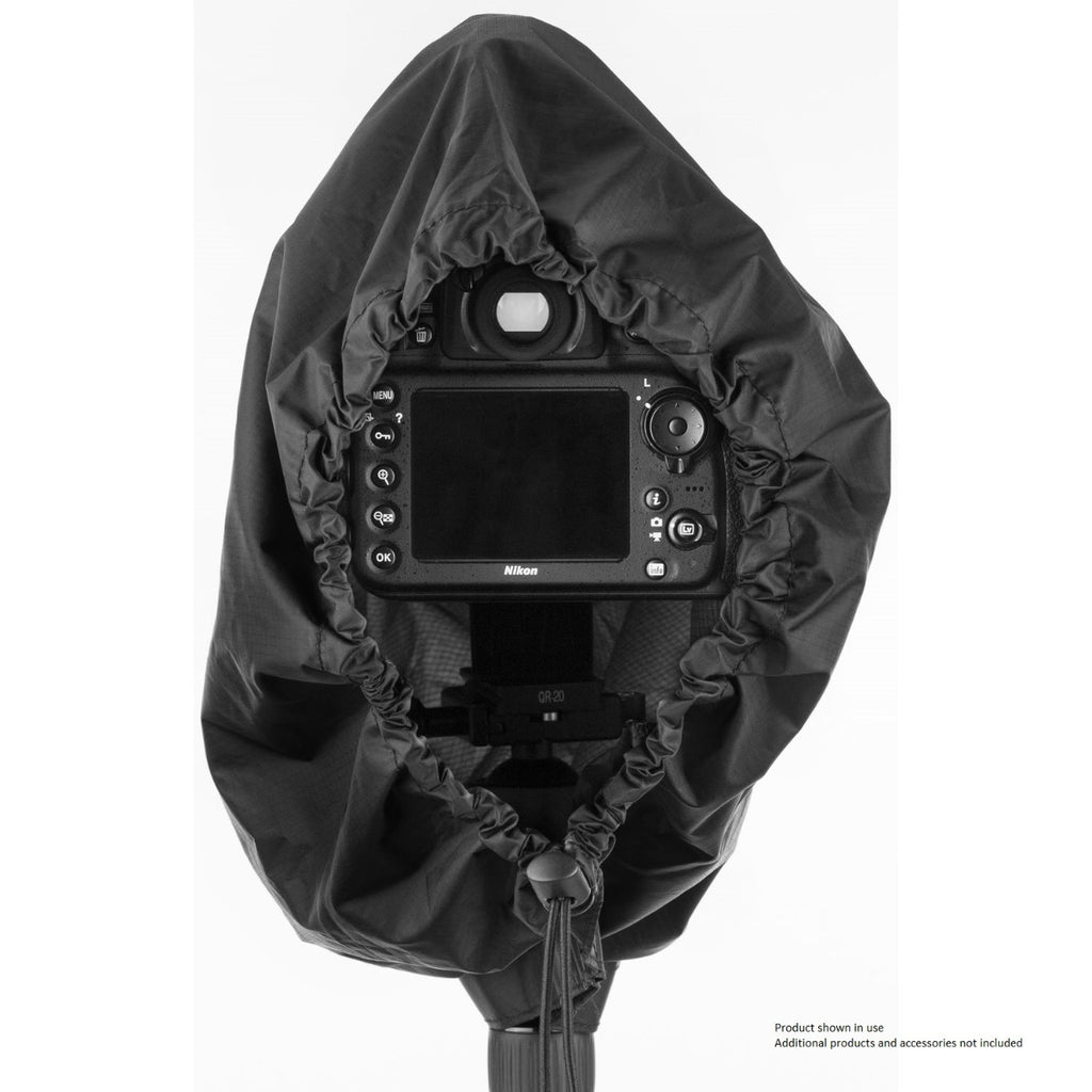 Ruggard Fabric Rain Cover 23" Large for Lens up to 23" Long Black