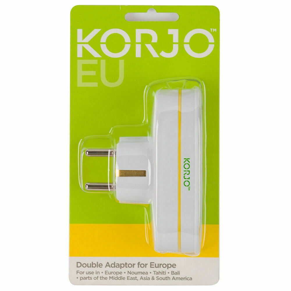 Korjo Double Adapter - Europe
